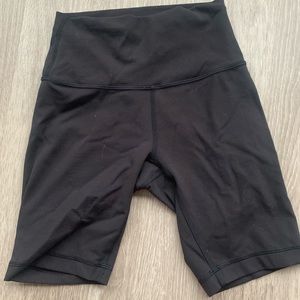 Black Lululemon Bike Shorts